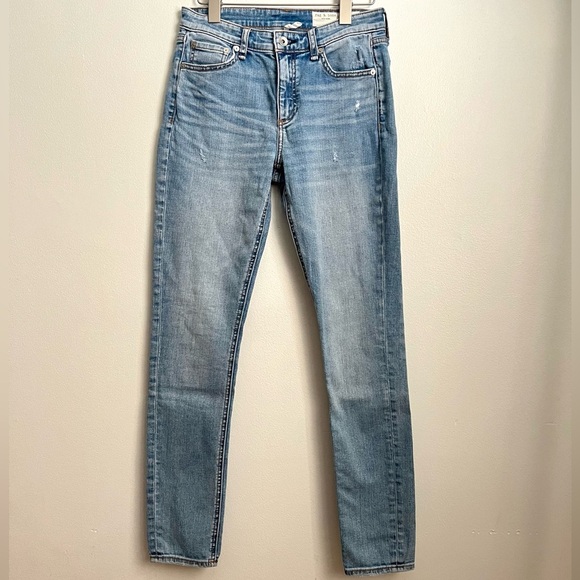 Rag & Bone Cate Mid-Rise Skinny Jean - Lou - Picture 2 of 14